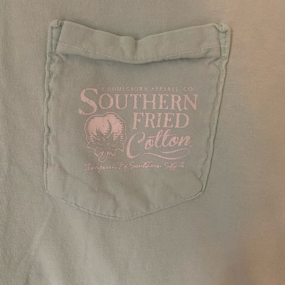 Size small Women’s Southern Fried Cotton top - Picture 3 of 3